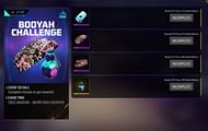 The four rewards in the ongoing event (Image via Garena)